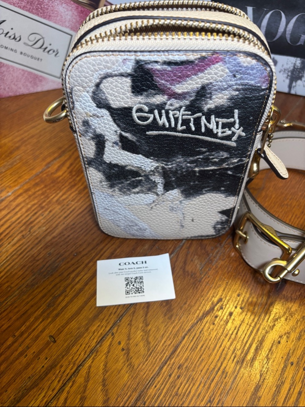 Coach x Mint & Serf North/South Charter Crossbody Bag - Limited Edition EUC - Picture 11 of 15